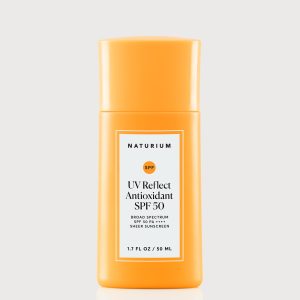 Naturium UV Reflect Antioxidant SPF 50 Broad Spectrum Sheer Daily Face Sunscreen Antioxidant Protective Lotion 1.7 FL OZ 50 ML